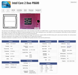 Intel Core 2 Duo P8600 Specs TechPowerUp CPU Database