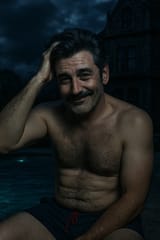 20250629_1347_Nighttime Poolside Portrait_remix_01jyycqhy2eqkran5gvnpc06gz