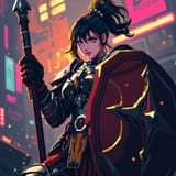 female-heavy-plate-armor-shield-in-one-hand-and-holding-a-metal-staff-in-another-hand-a-high (2)