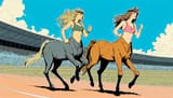 centaur-race-cartoon