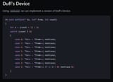 c3 duffs device