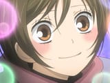 glimmer nanami eager attention pleased smile brown hair
