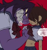 __kris_and_susie_deltarune_drawn_by_baesongwanryo__c267dcd77c0e05c1d798f882a15b4454