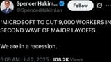 microsoft layoffs