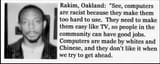 computers are racist