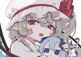 __flandre_scarlet_and_cirno_touhou_drawn_by_kame_kamepan44231__3d346f45b4c360367d86c3b571260236