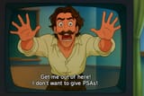 20250708_0804_Animated 90s PSA Escape_remix_01jzmyncgyfvbsxst6cqckh2tj