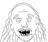 greasy hippie