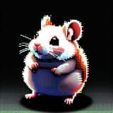 dot_matrix_dithering_scanlines_hamster__417239888