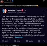 USA trump new NASA administrator