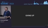ebussy giving up