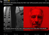 USA epstein jail tape metadata