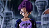 Future Trunks in the rain
