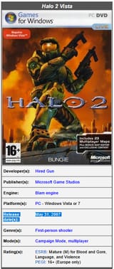 Halo 2 Vista