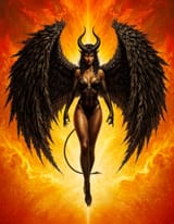 succ-fiery-background