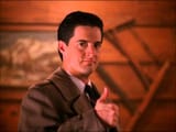 special agent dale cooper thumbs up
