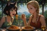 20250713_1352_Wolf-Girl Lunch Bliss_simple_compose_01k01sz86aff79a8x8w0kptdna