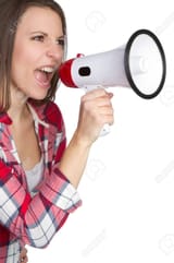 9105735-beautiful-woman-yelling-into-megaphone