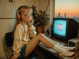 1838001-from below photograph of blonde hair, me-cuteMix4