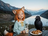 1400001-panorama photograph of fluffy hair, medi-cuteMix4