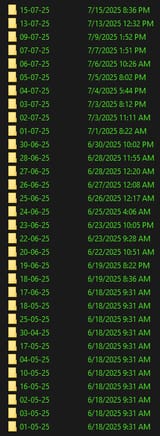 my INT folder