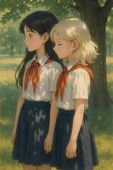 20250717_0116_Nostalgic Friends Under Oak_simple_compose_01k0ara2mzfkqbkm4ftwfqdhy0