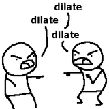 dilate