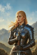 swordswoman-armor-portrait