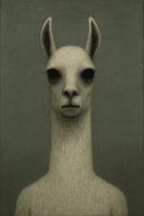 20250722_1737_Surreal Llama Portrait_simple_compose_01k0t4f8x2er69dbb4cn1cbe19