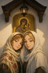 20250723_1416_Golden Hour Sisters_simple_compose_01k0vk86bwfy1b7asfpt37r1z5