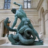 Hercules-fighting-achelous-transformed-into-a-snake-bronze-sculpture