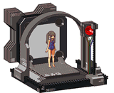 3D printer anime girl