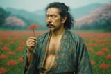 20250724_1307_Nobleman Amongst Blossoms_simple_compose_01k0ypeapnem3vxs6fx0h5vv2x
