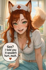 20250724_2324_Fox Nurse Whispers_simple_compose_01k0z523mrfx1964f90q3m50bw