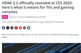 hdmi 2.2