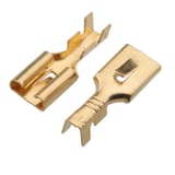6-3-Series-Crimp-Automotive-Terminal-6-3mm-Female-Spade-Connector-Brass-6-3-Crimping-Terminal-with-Back-Lock
