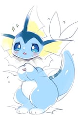 Vaporeon - Twitter  BY @_whitelate_