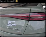 BYD instead of tesla