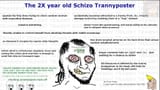 schizo trannyposter