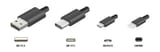 USB-sizes