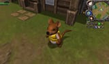 FLUX-00437-Runescape Style, Australian brown color scheme round cheeks long tail small adorable quokka wearing yellow vest.PNG