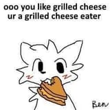 grilled cheese eater