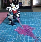look how hard I can pee gundam
