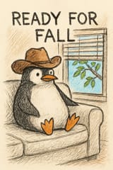 20250807_1009_Cowboy Penguin Chill_simple_compose_01k22h8333f1vsava6bzv2z6dk
