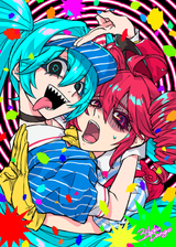 __hatsune_miku_and_kasane_teto_vocaloid_and_3_more_drawn_by_3sanshokudango3__aae19b595ce88c96a0bc454244e0a843