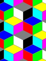 Rhombille_Tiling_Tri-Set_240x320