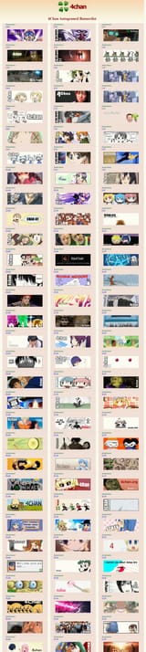 Autogenned Bannerlist crop and dither