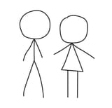 gendered-stick-figures