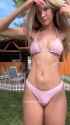 Dusty pink bikini top &amp; chic 80’s bottom shop #boutineladotcom_thumb.jpg