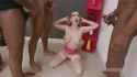 Blonde Russian Milf swallows the piss of black African-American G.I.&#039;s as they urinate into her Russki mouth - 02_thumb.jpg